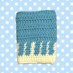 ピアノのブックカバー♩ 編み物 かぎ針編み ハンドメイド
