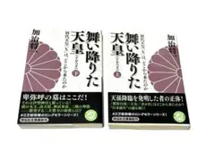 舞い降りた天皇　(すめろぎ) 上　下　加治将一　歴史　ミステリー　本　文学
