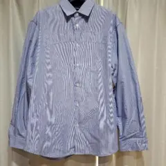 GU×UNDERCOVERストライプ 長袖シャツ