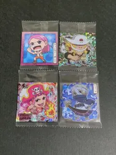 ワンピース ウエハース シール 4枚セット