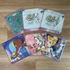 未開封★一番くじ ディズニー ハンドタオル 6枚セット