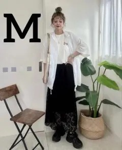 しまむら addCOLOR×NOOOON レーススカート Mサイズ