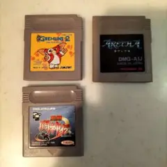ゲームボーイ　レアソフトまとめ　３本セット