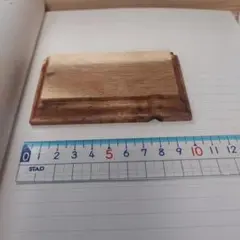 木製 ディスプレースタンド 約10cm x 5cm　アカシア集成材
