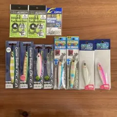 オシア　センターサーディン、フラットライト、アンチョビメタル、コソジグ、ジギング