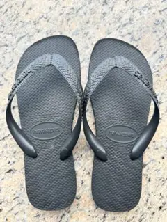 havaianas ブラック ビーチサンダル 37〜38