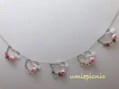 タイムSALE❣️パステルカラー可愛い❣️子猫のガーランド　リース