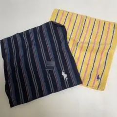 ラルフローレン　ハンカチ　イエロー等　2枚