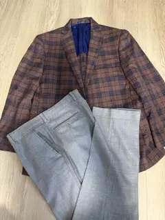 bespoke zero FRATELLI チェック柄スーツセット