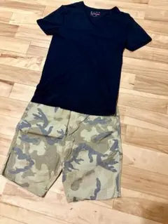 ⚫︎URBAN RESEARCH カーキ迷彩ショートパンツサイズM おまけ付き
