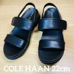 Cole haan グランドゼロ　メリット　サンダル　22cm ブラック