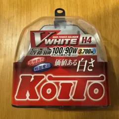【新品】小糸 ヘッドライトバルブ Vホワイト H4