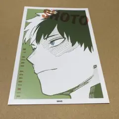 【匿名配送】ヒロアカ原画展　ワンシーンカードコレクション　轟焦凍①