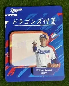 匿名発送! 中日ドラゴンズ ドラゴンズ付箋 柳裕也