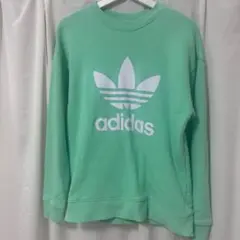 adidas ミントグリーン スウェット