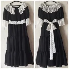 新品未使用 hiroko tokumine 様 コーデリアワンピース ブラック