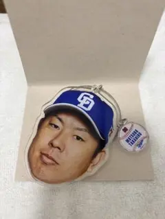 中日ドラゴンズ シークレット BIGFACEワイヤーチャーム 松葉選手