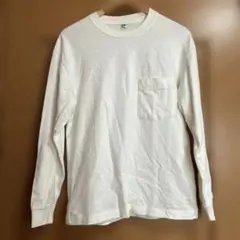 ユニクロ ウォッシュコットンクルーネックT