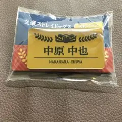 文豪ストレイドッグス　中原中也　名札バッジ　エアポートver.