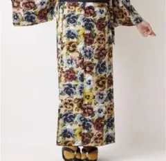 【人気】新品未使用 パンジー プレタ着物