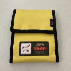 USPP SPORTS カードケース　黄色　スポーツ　財布