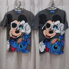 東京ディズニーリゾート　スティッチ スティッチ Tシャツ S M 2枚セット