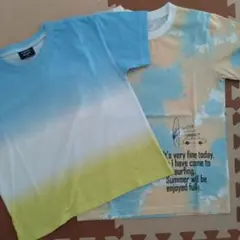 Size130と140のTシャツ　2枚セット