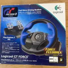【入手困難品】プレステ2 「グランツーリスモ4」完全対応ステアリングコントローラ 入手困難品】プレステ2 「グランツーリスモ4」完全対応