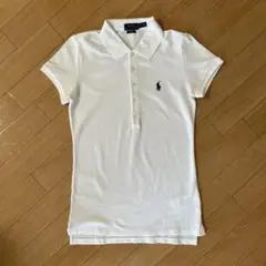 POLO ラルフローレン　ポロシャツ　白
