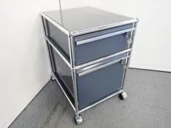 USM Haller ワゴン Roll Boy ロールボーイ ブラック 鍵なし UMS Haller(ハラー)のロールボーイ/鍵付です♪モダンクラシック