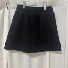 スウェットブラックミニスカート