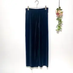 美品✨【Coltegia】イージーパンツ プリーツ ブラック (L)