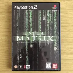PS2 ソフト ENTER THE MATRIX