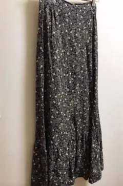 ヴィンテージ 小花柄 ロングスカート