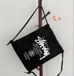 新品/未使用/STUSSY ステューシー ナップサック リュック ブラック