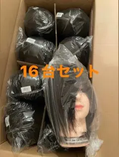美容師国家試験 カットウィッグ 16台セット