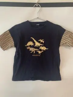 kidtastik 恐竜プリント Tシャツ