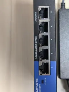 スイッチングハブ Linksys LGS105-JP 金属筐体