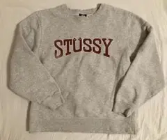 STUSSYスウェット　グレー　Mサイズ