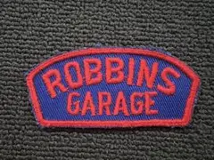 40s 50s ROBBINS GARAGE ビンテージワッペン　デッドストック