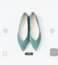 アバハウス 最高パンプス/1cmヒール 美脚×快適 ポインテッドフラットパンプス