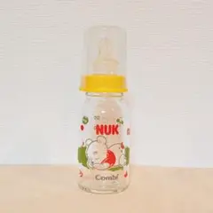 ヌーク NUK 哺乳瓶 ガラス製 120ml くまのプーさん