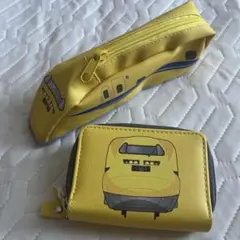ドクターイエローデザイン ペンケースとキー&カードケースセット