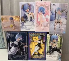 リゼロ　レム　フィギュア　まとめ売り7点セット