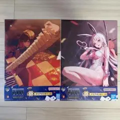 一番くじ 勝利の女神:NIKKE クリアポスター ブラン ルージュ