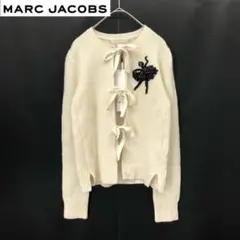 マークジェイコブス レディース カシミアバレリーナロゴカーディガン S 新品
