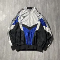 90s UMBRO nylon track jacket 2XL