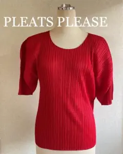 PLEATS PLEASE プリーツ イッセイミヤケ 半袖トップス