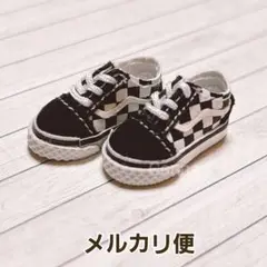 【ドール用 ジャズストライプ靴 チェッカー】オビツ11 ねんどろいど ピコドー9