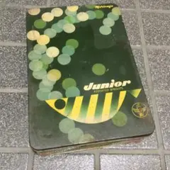 昭和レトロ‼️ 森永ジュニアビスケット空缶 当時物‼️ vintage‼️【送料無料】